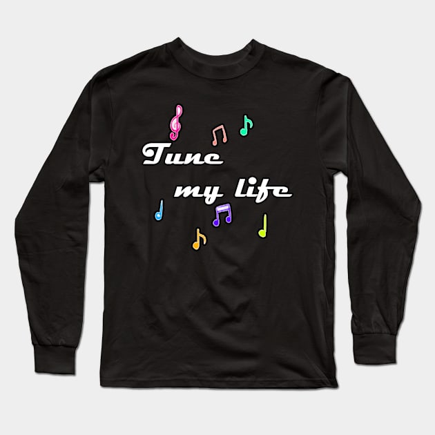 tune my life Long Sleeve T-Shirt by sarahnash